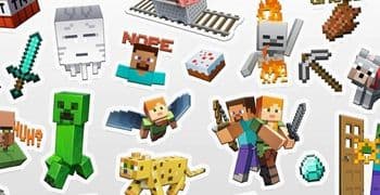 Minecraft Stickers app